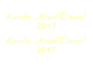 Carnaval Kunde Maot'Ouwe 2017 Flex Pastel Geel - afb. 2