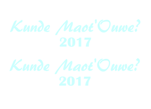 Carnaval Kunde Maot'Ouwe 2017 Flex Baby Blauw - afb. 2