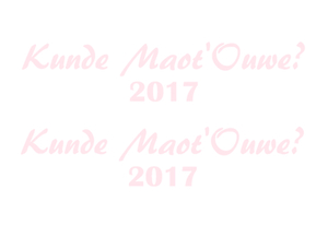 Carnaval Kunde Maot'Ouwe 2017 Flex Pastel Roze - afb. 2