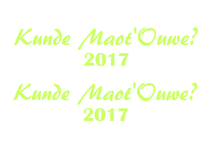 Carnaval Kunde Maot'Ouwe 2017 Flock Anijs - afb. 2