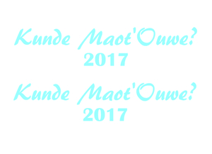 Carnaval Kunde Maot'Ouwe 2017 Flock Blauw - afb. 2