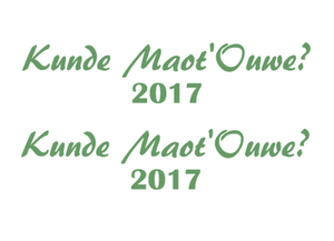 Carnaval Kunde Maot'Ouwe 2017 Flock Groen - afb. 2