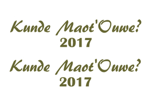 Carnaval Kunde Maot'Ouwe 2017 Flock Khaki Groen - afb. 2