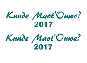 Carnaval Kunde Maot'Ouwe 2017 Flock Teal - afb. 2