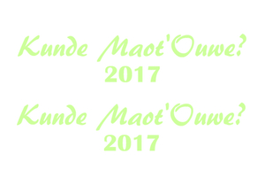 Carnaval Kunde Maot'Ouwe 2017 Glow in the Dark - afb. 2