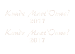 Carnaval Kunde Maot'Ouwe 2017 Glitter White Glitter 444 - afb. 2