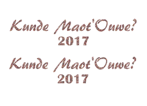 Carnaval Kunde Maot'Ouwe 2017 Glitter Confetti - afb. 2