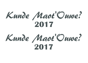 Carnaval Kunde Maot'Ouwe 2017 Glitter Grey Glitter 459 - afb. 2
