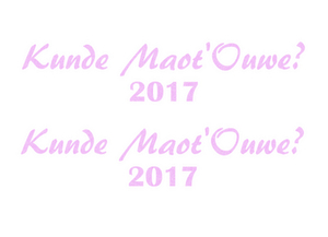 Carnaval Kunde Maot'Ouwe 2017 Glitter Neon Purple 480 - afb. 2