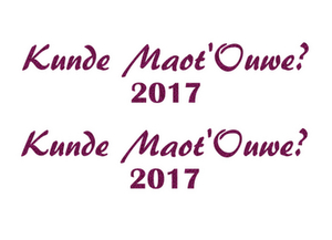 Carnaval Kunde Maot'Ouwe 2017 Glitter Hot Pink Glitter 432 - afb. 2