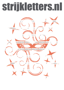 Carnaval Masker Glitter Rainbow Coral Glitter ST - afb. 1