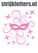 Carnaval Masker Glitter Holo Pink - afb. 1