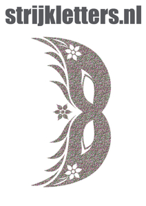 Carnaval Masker 2 Glitter Regenboog Multicolor 453 - afb. 1