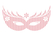 Carnaval Masker 2 Mirror Roze - afb. 2