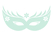 Carnaval Masker 2 Flex Pastel Groen - afb. 2