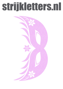 Carnaval Masker 2 Glitter Neon Purple 480 - afb. 1