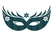 Carnaval Masker 2 Glitter Down under - afb. 2