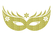 Carnaval Masker 2 Glitter Coronado Gold - afb. 2