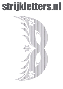 Carnaval Masker 2 Glitter Rainbow White 488 - afb. 1