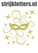 Carnaval Masker Glitter Coronado Gold - afb. 1