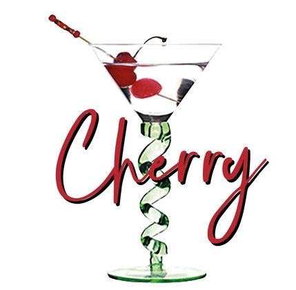 Cocktail Cherry strijktransfer - afb. 1