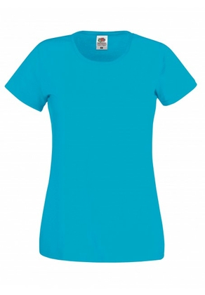 Dames T-Shirt Azure Blauw - afb. 1