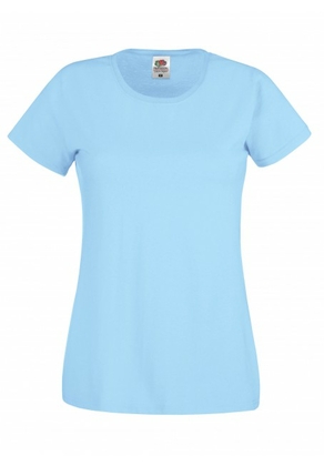 Dames T-Shirt Licht Blauw - afb. 1