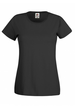 Dames T-Shirt Zwart - afb. 1