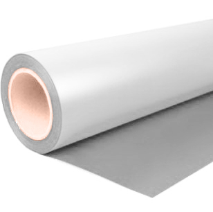 Flex voor polyester per strekkende meter Wit - afb. 1