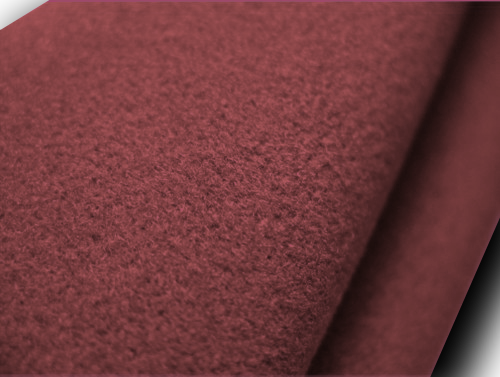 Flock folie per strekkende meter Bordeaux Rood - afb. 1