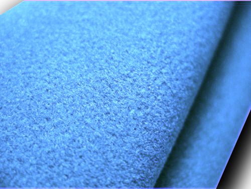 Flock folie per strekkende meter Licht Blauw - afb. 1