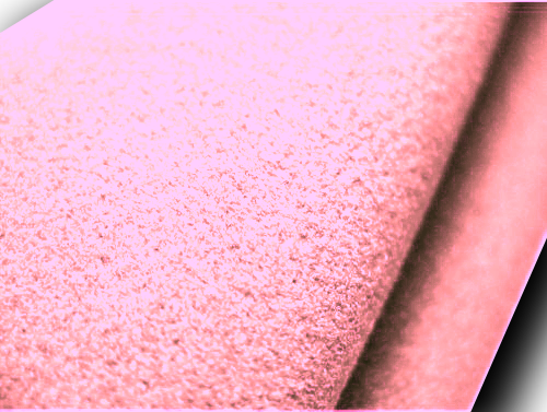 Flock folie per strekkende meter Roze - afb. 1
