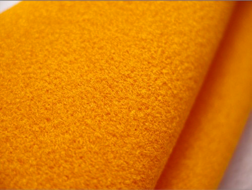 Flock folie per strekkende meter Oranje - afb. 1