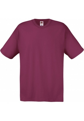 Heren T-shirt Burgundy - afb. 1