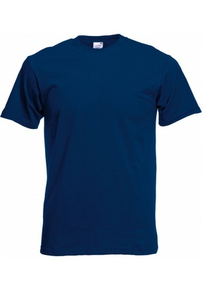 Heren T-shirt  Donker Blauw - afb. 1