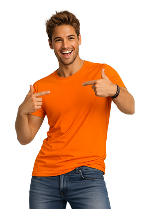Heren T-Shirt  - afb. 1