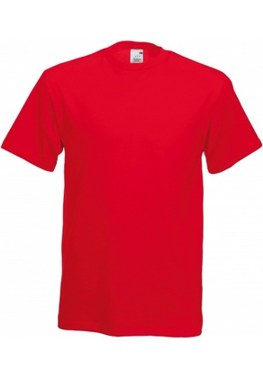Heren T-Shirt Rood - afb. 1