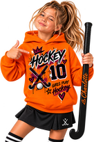 Hockey tranfer A4 vel om zelf te strijken Hockey meisjes