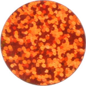 Holografisch per strekkende meter Oranje - afb. 1