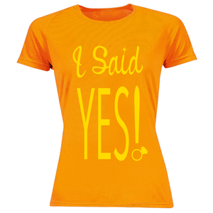 I Said Yes Flex Donker Geel - afb. 1