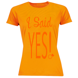 I Said Yes Flex Oranje - afb. 1