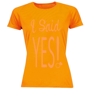 I Said Yes Flex Pastel Oranje - afb. 1