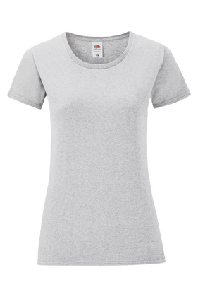 Dames T-shirt Grijs - afb. 1