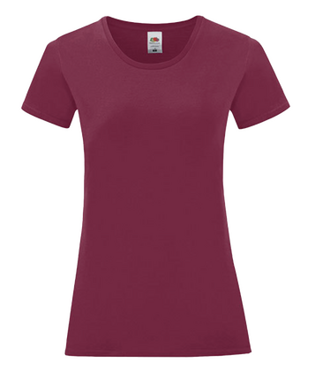 Dames T-shirt  incl. opdruk  - afb. 1