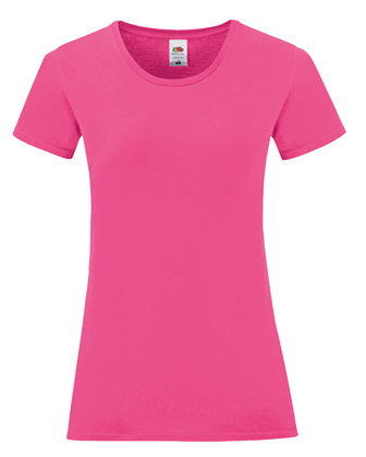 Dames T-shirt   incl. opdruk  - afb. 1