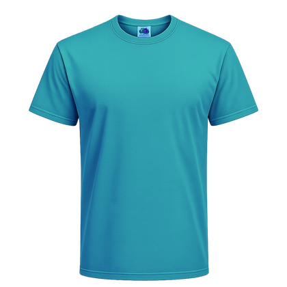 Kinder T-Shirt Azure Blauw - afb. 1