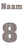 Losse set Naam met Rugnummer Glitter Regenboog Multicolor 453 - afb. 2