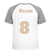 Losse set Naam met Rugnummer Design Leger Beige - afb. 1