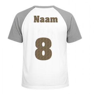 Losse set Naam met Rugnummer Design Panter - afb. 1