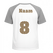 Losse set Naam met Rugnummer Design Slang - afb. 1